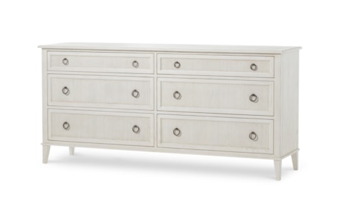Monarch Transitional 6-Drawer Dresser
