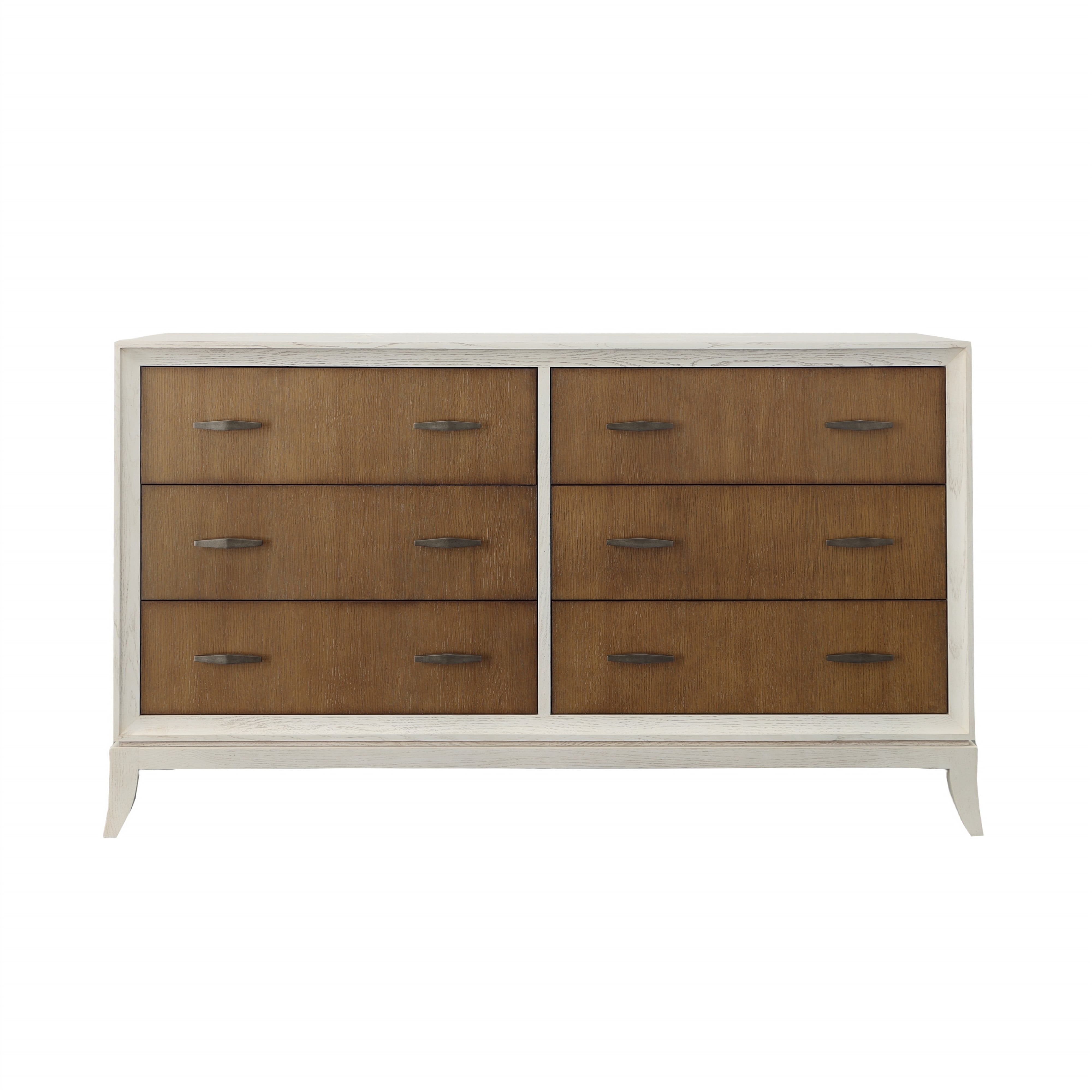 Century Details Case Details Six Drawer Low Dresser