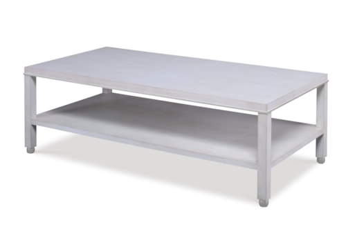 Custom Bedford Transitional Cocktail Table 96" to 115"