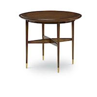 Transitional Jeremy Side Table with Ferrules