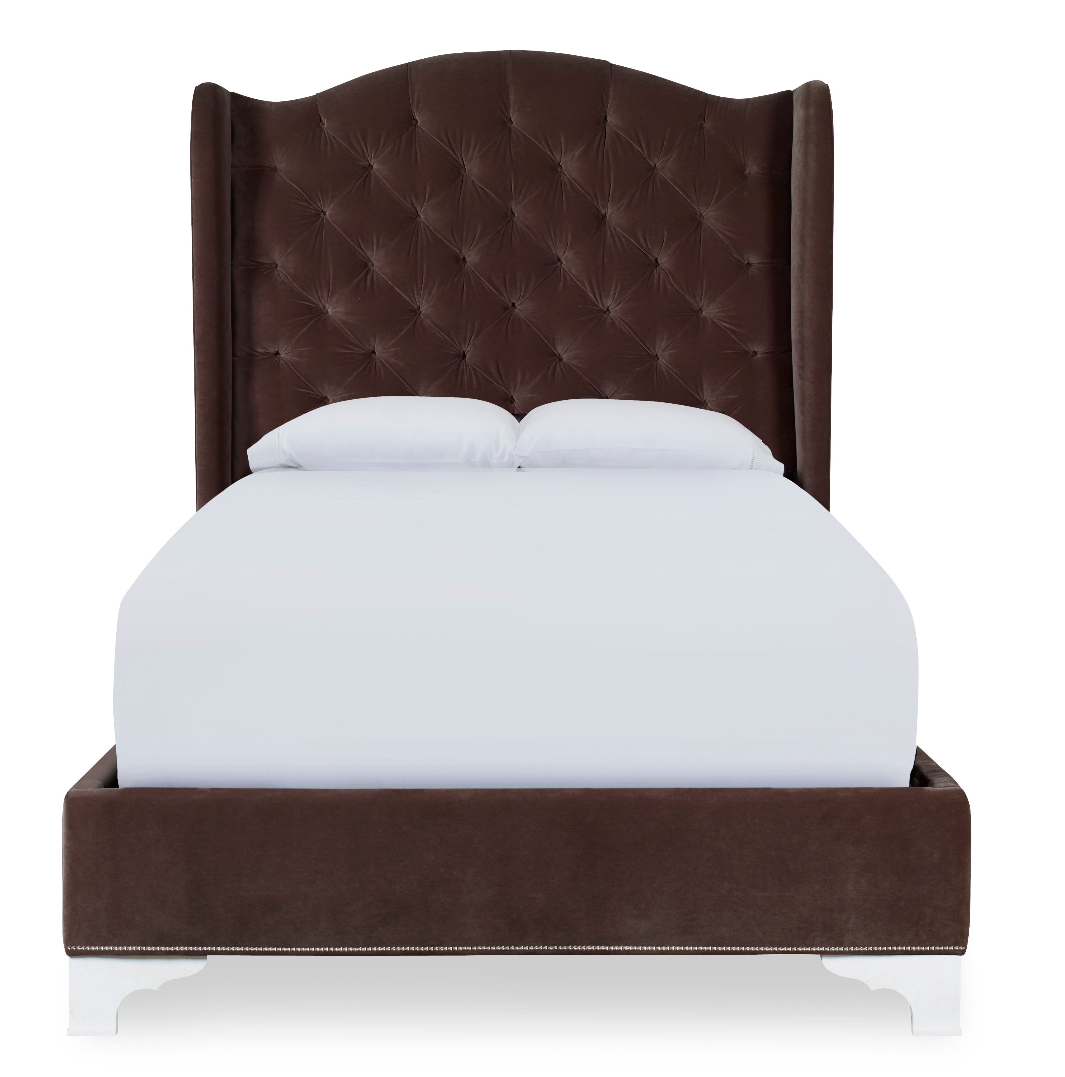 Details Tall Wing Bed - Queen