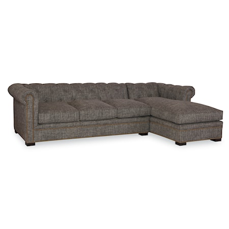 2-Piece Chaise Sectional Sofa