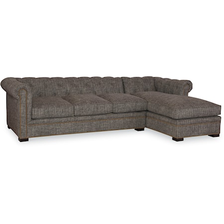 2-Piece Chaise Sectional Sofa