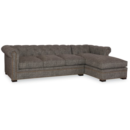 2-Piece Chaise Sectional Sofa