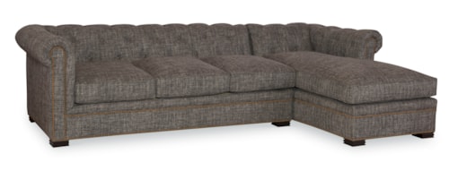 2-Piece Chaise Sectional Sofa