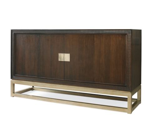Transitional Credenza with Silverware Tray