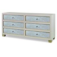 Glam Dresser with 6-Drawers