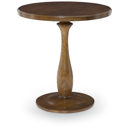 Cleo Pedestal Side Table