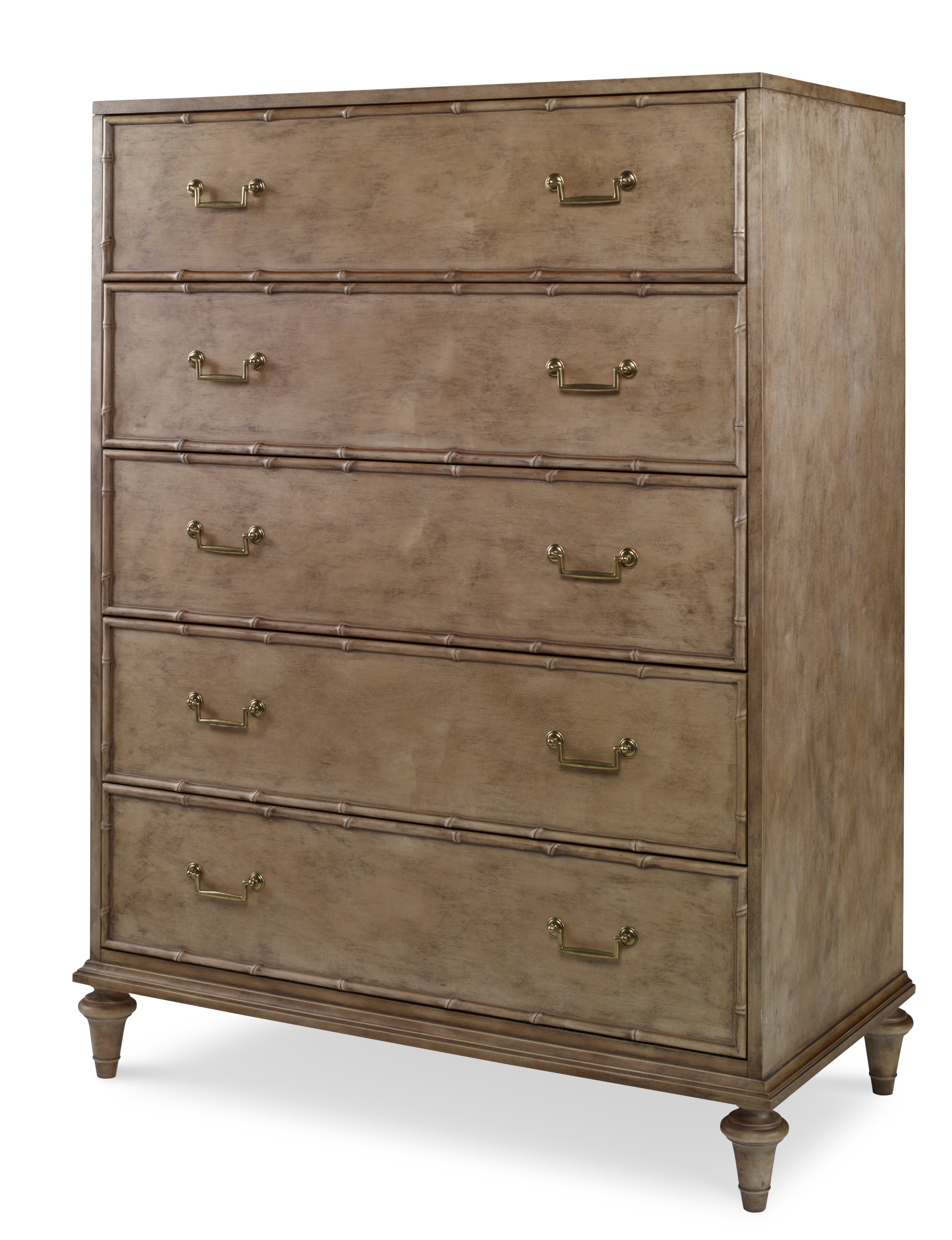 Century Details Case Details 5 Drawer Low Chest