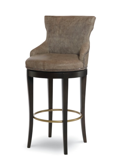 Tracy Transitional Swivel Bar Stool