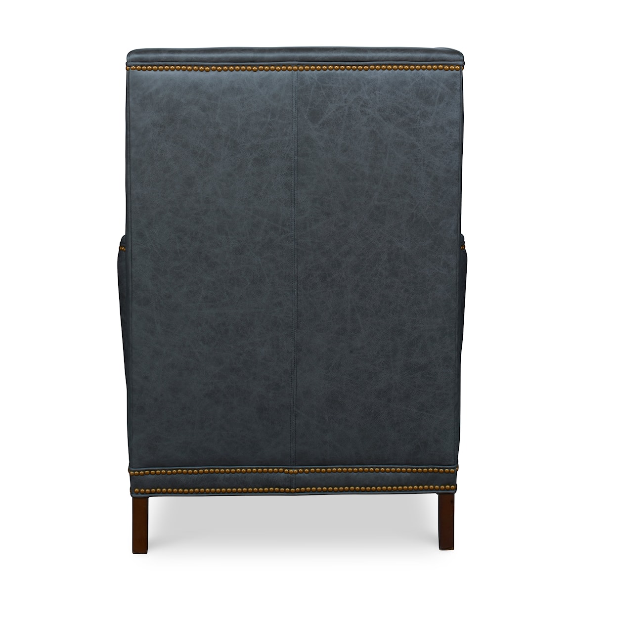 Century Leather Stone Accent Chair