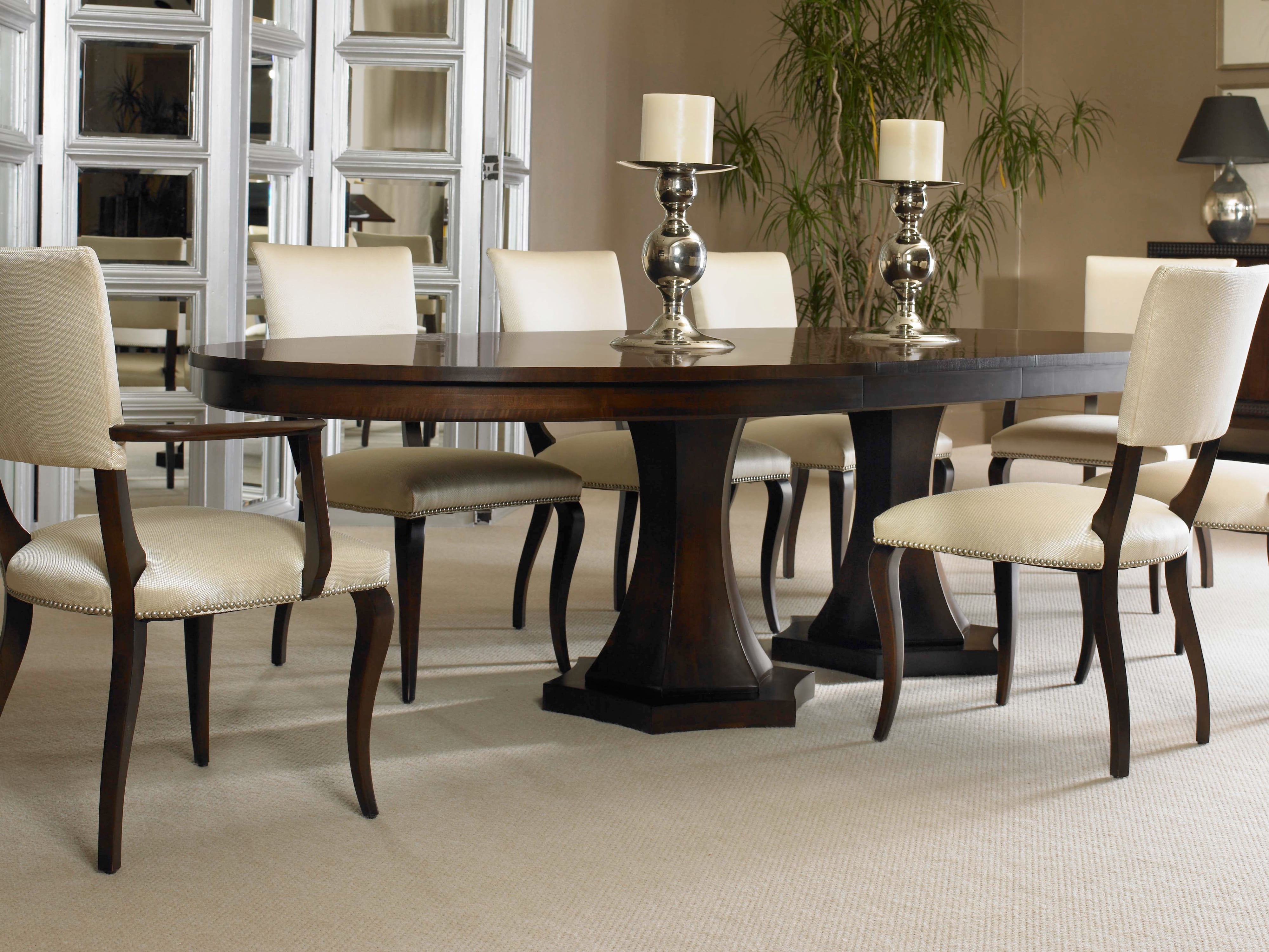 Century Tribeca Double Pedestal Dining Table
