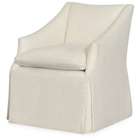 Skirted Accent Chair