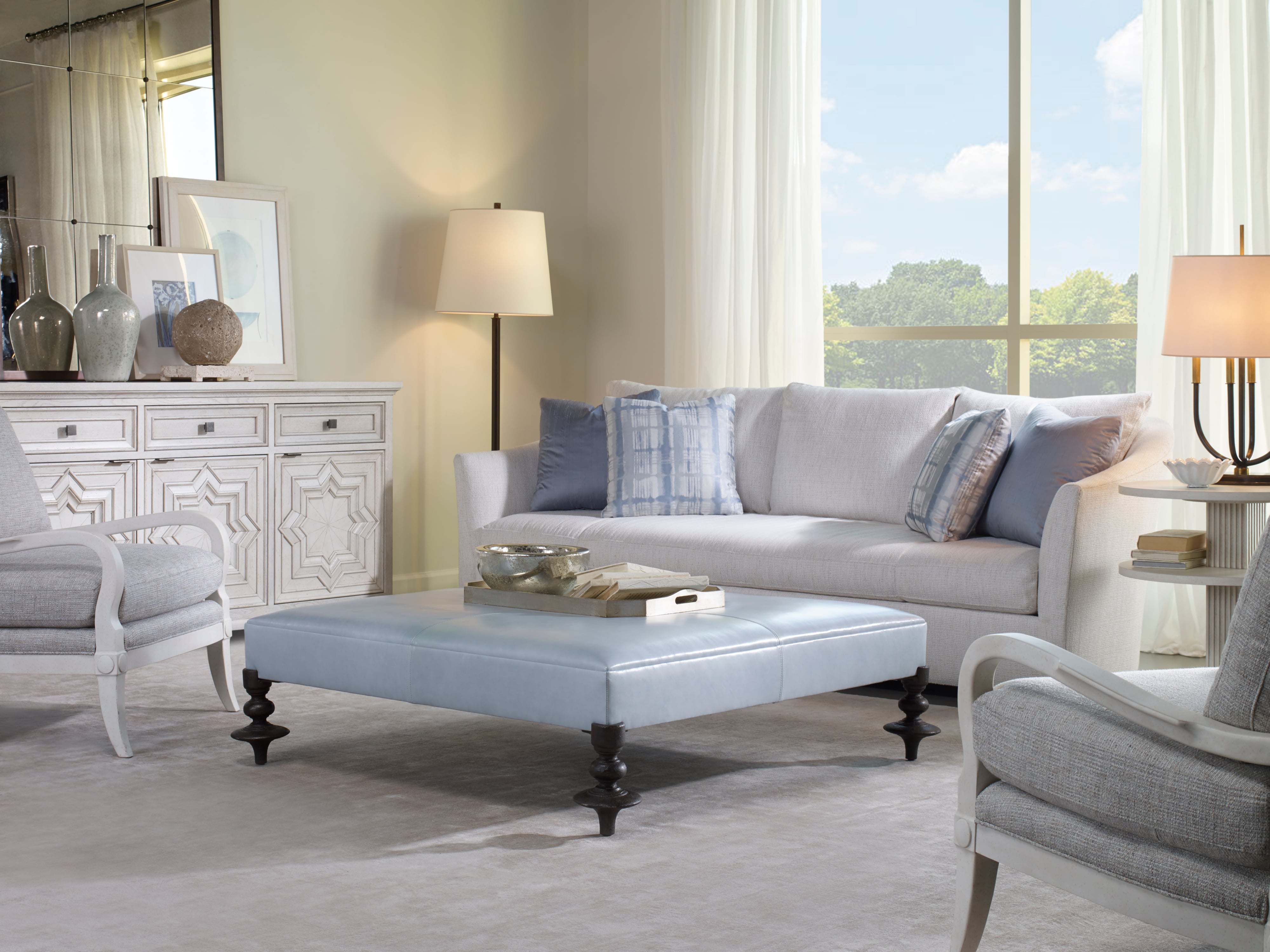 Century Windsor Smith Chair Windsor Smith Ottoman