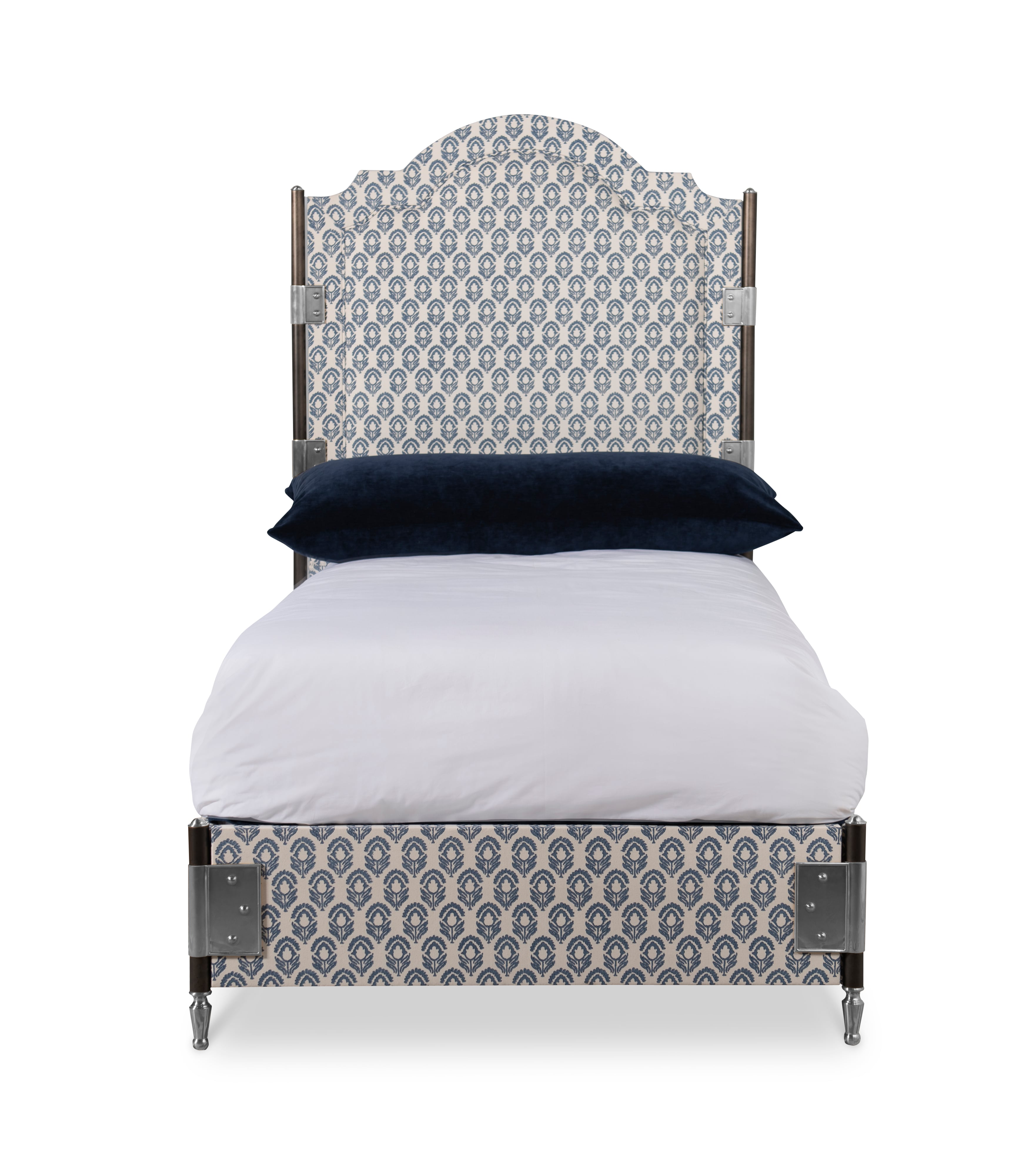 Gemma Bed With Uph Headboard - Twin
