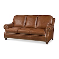 Portsmouth Transitional Sofa with Rolled Arms