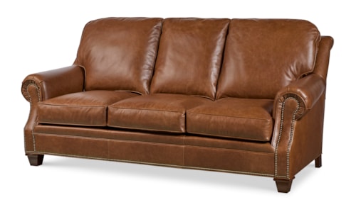 Portsmouth Transitional Sofa with Rolled Arms