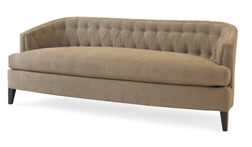 Transitional Gordon Sofa with Tufted Back