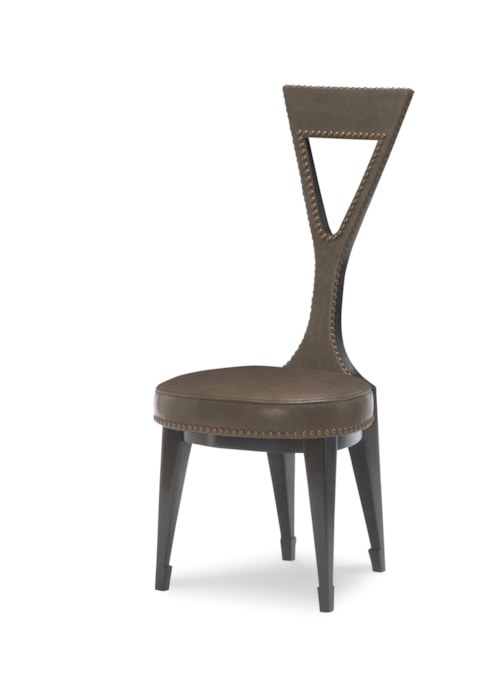 Thomas O'Brien Traditional Dining Chair with Nailhead Trim