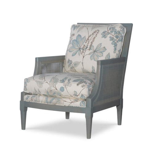 Chance Coastal Accent Arm Chair