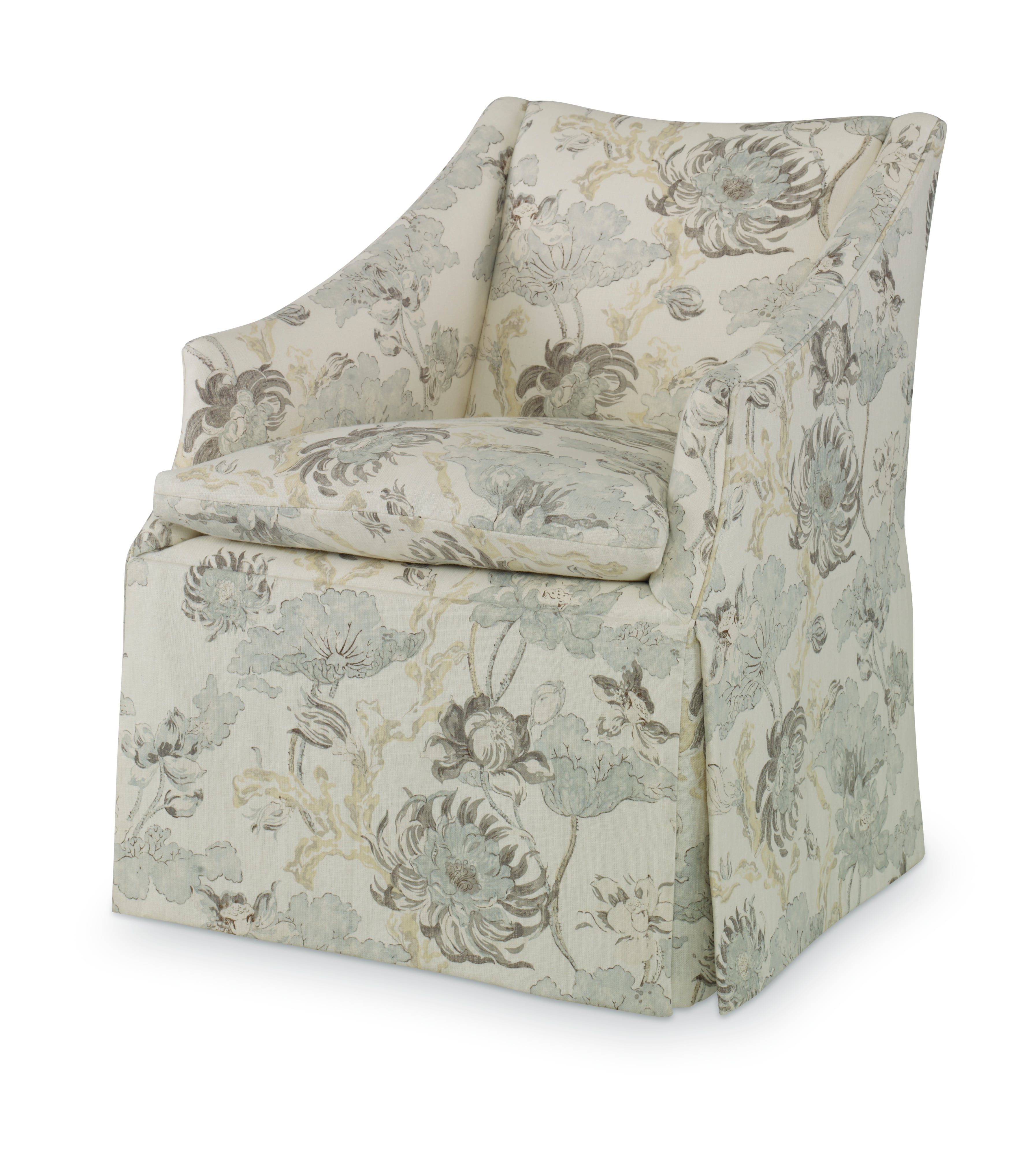 Skirted Accent Chair