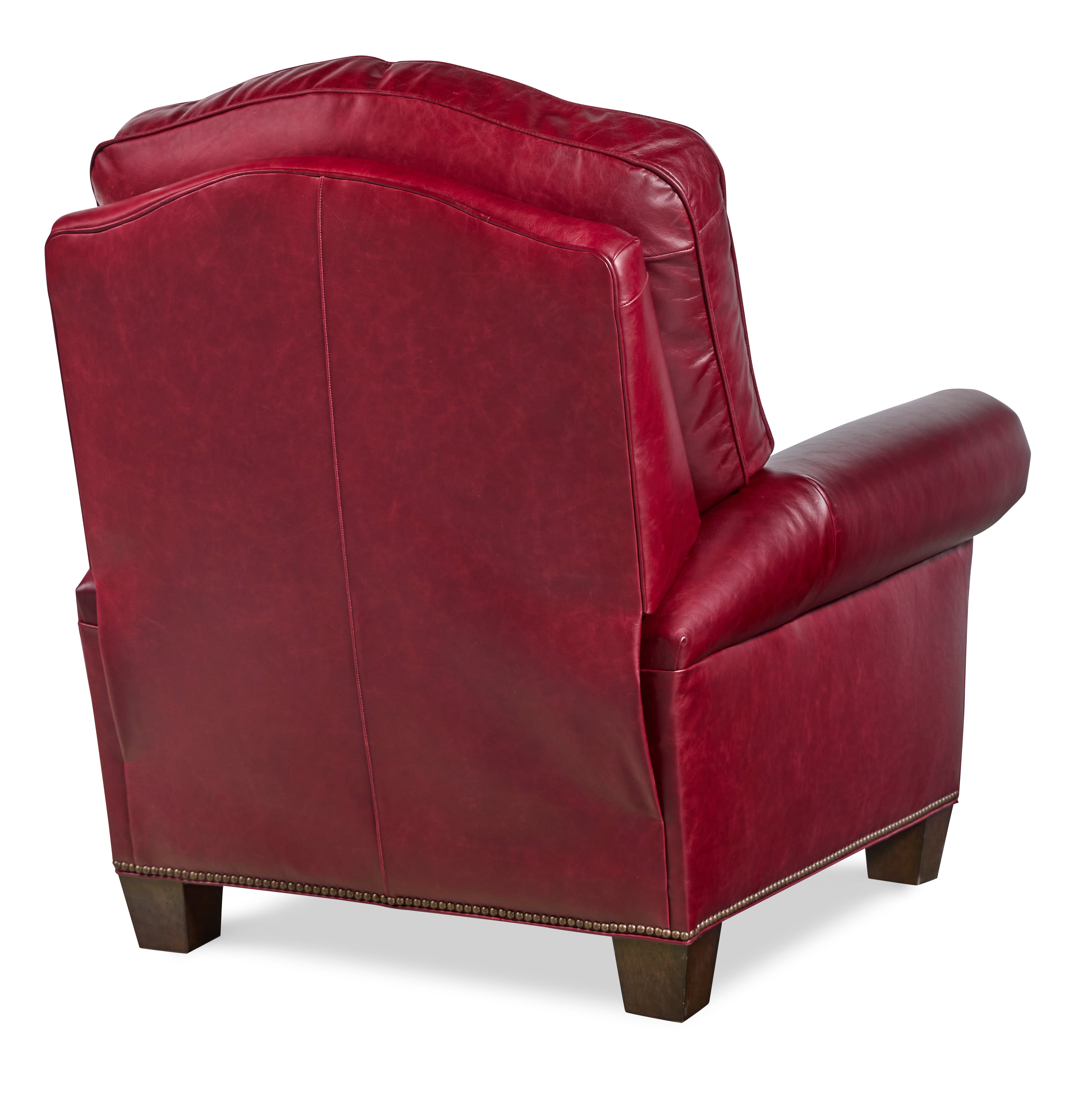 Century Leather Stone Larsen Manual Recliner