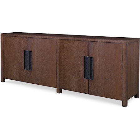 Chino Contemporary 4-Door Credenza