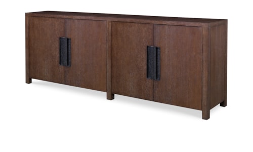 Chino Contemporary 4-Door Credenza