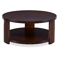 Knox Contemporary Round Cocktail Table