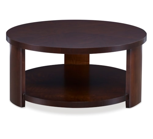 Knox Contemporary Round Cocktail Table