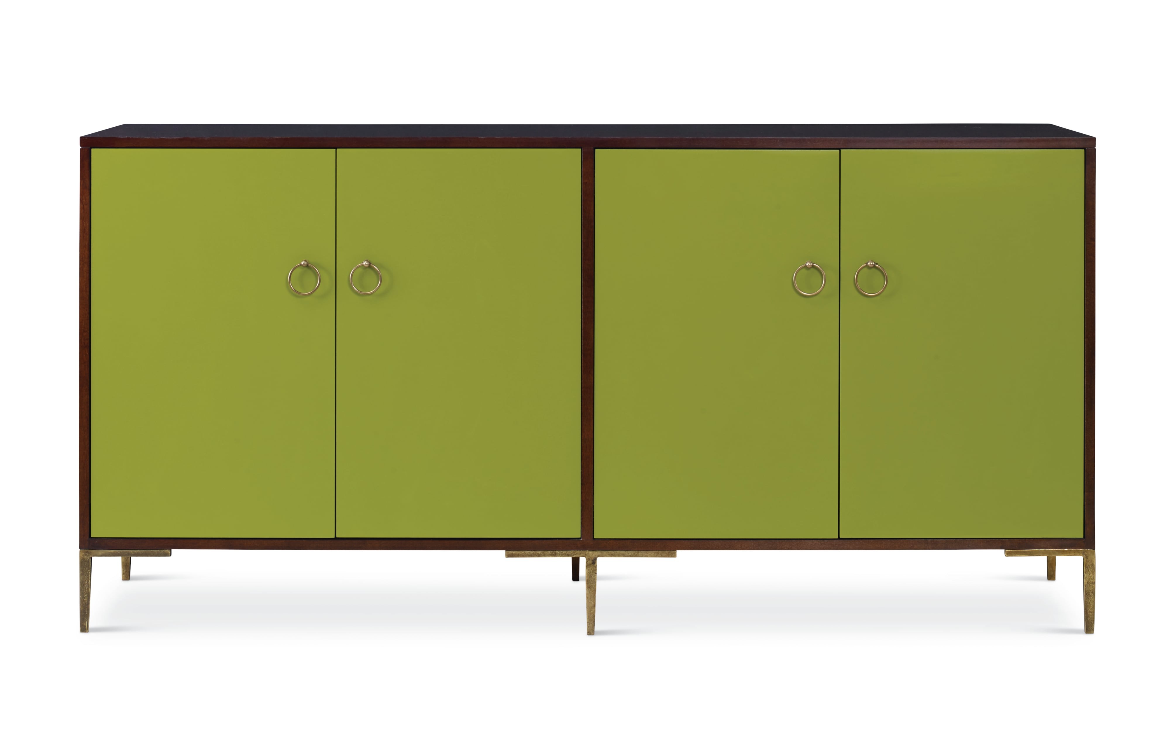 Details 4 Door Low Credenza