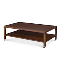 Bedford Transitional Rectangular Cocktail Table