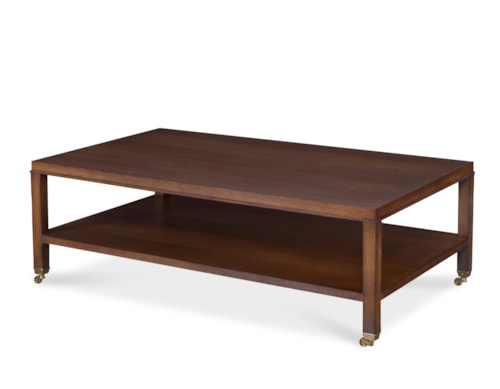 Bedford Transitional Rectangular Cocktail Table