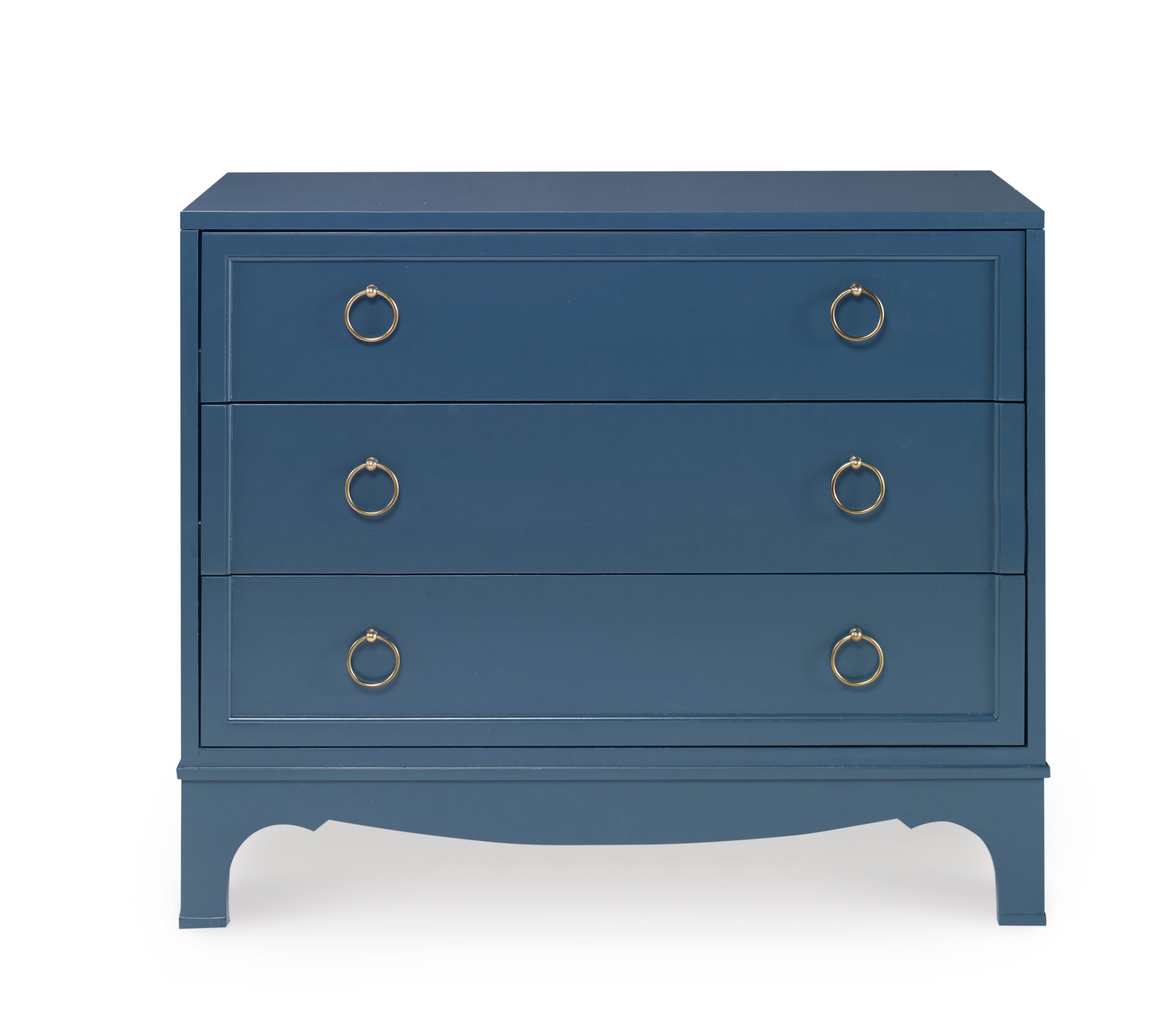 Details 3 Drawer Large Nightstand