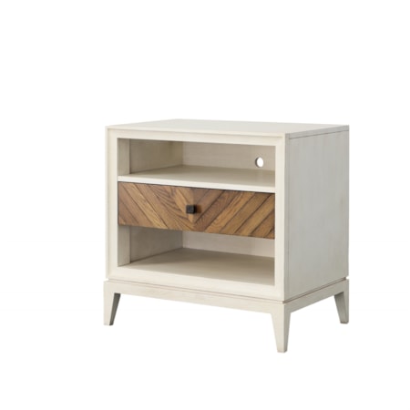 Details Single Drawer Nightstand