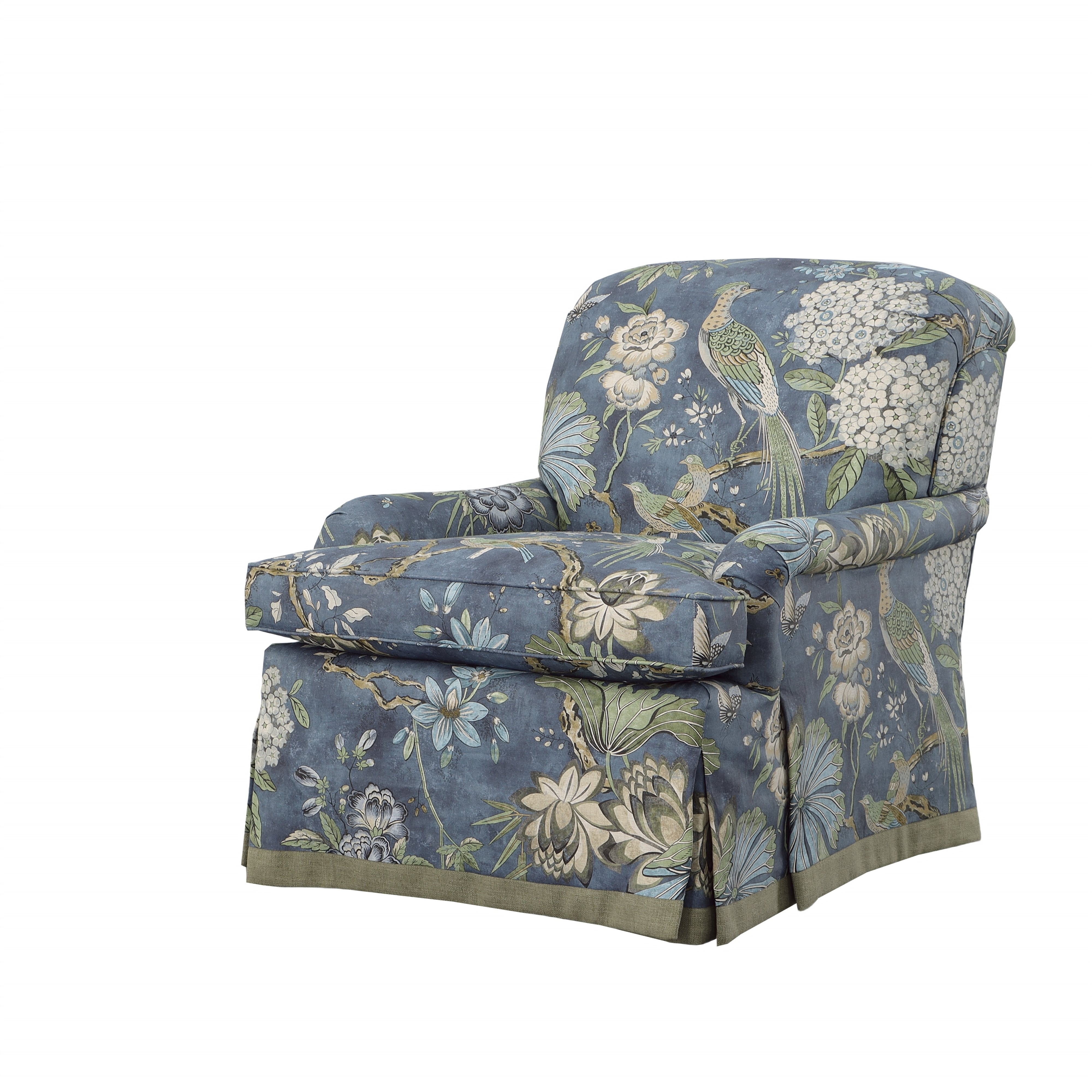 Skirted Accent Chair