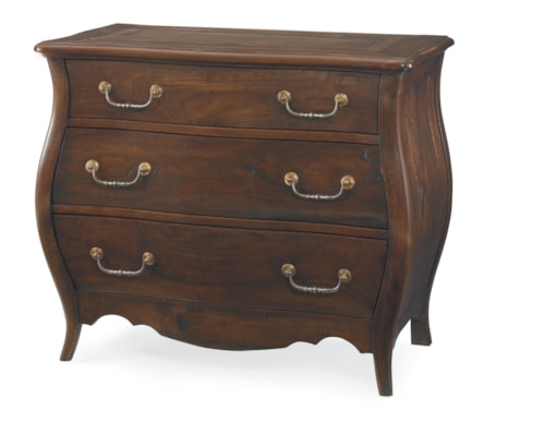 Ainay Traditional 3-Drawer Nightstand