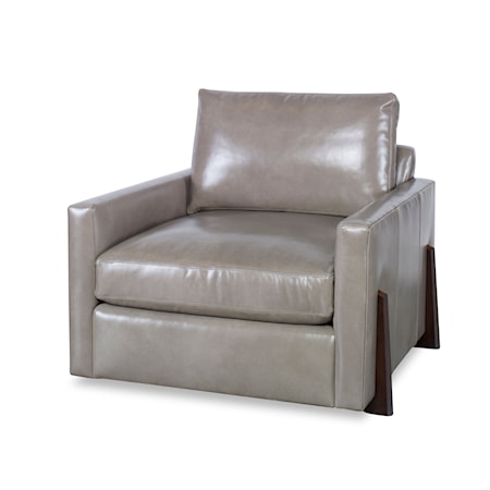 Leather Accent Chair