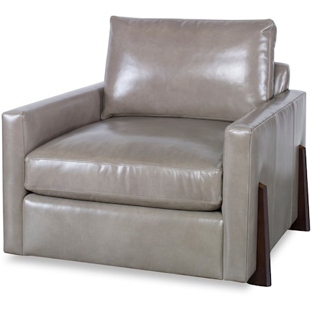 Leather Accent Chair