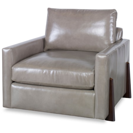 Leather Accent Chair
