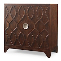 Transitional Door Chest with Single Drawer