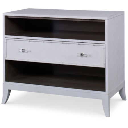 Details Single Drawer Large Nightstand