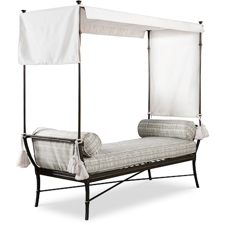 Outdoor Settee Loveseat Canopy