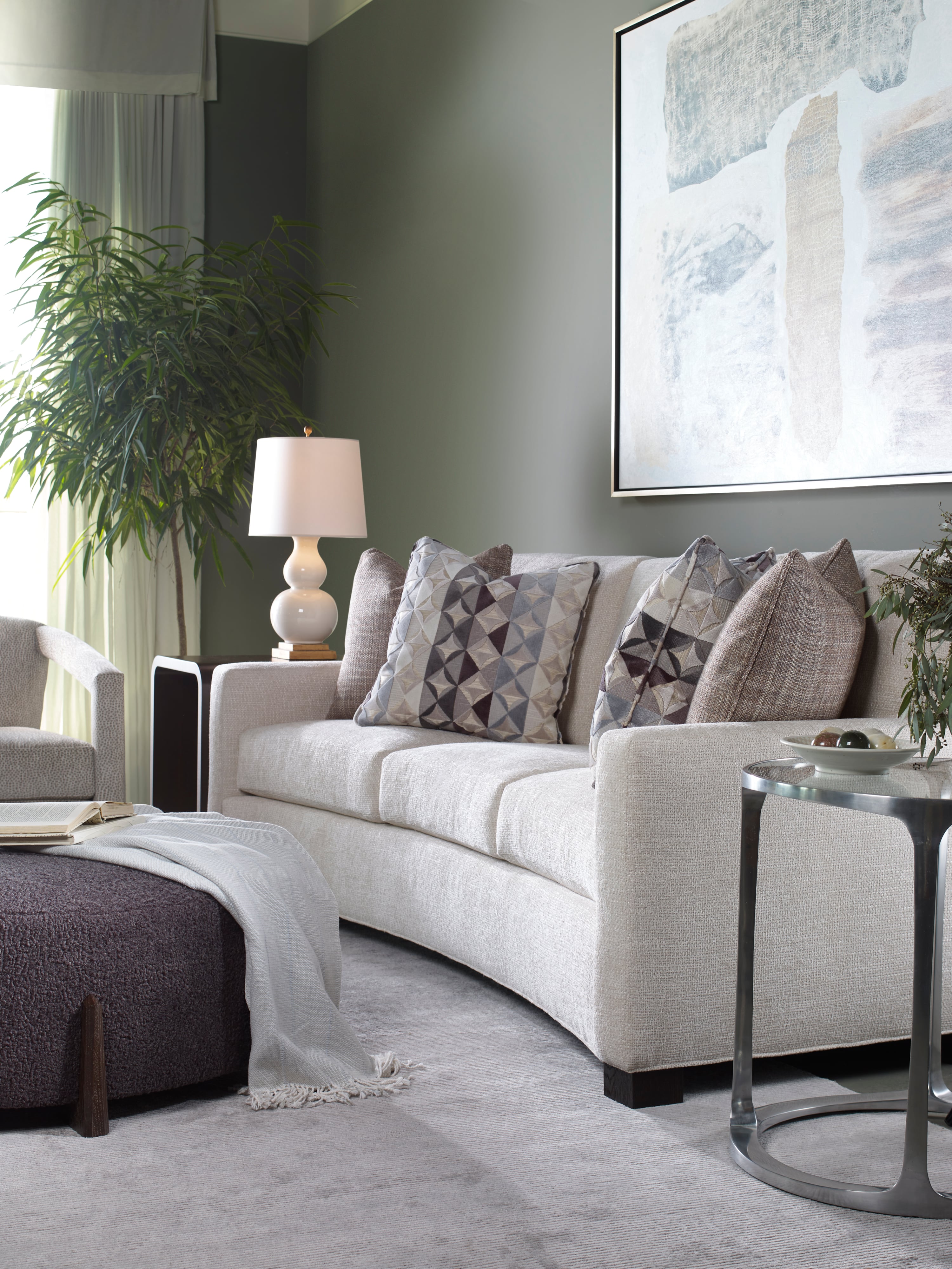 Century Cornerstone Cornerstone Curved Sofa