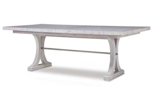 Carlyle Rect. Oak Dining Table-Peninsula