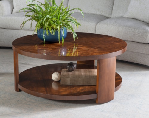 Knox Contemporary Round Cocktail Table