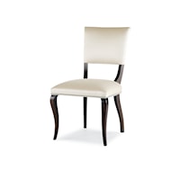 Transitional Dining Side Chair with Nailheads