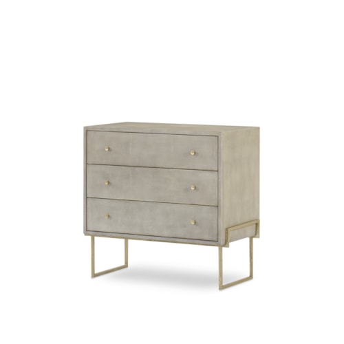 Monarch Transitional 3-Drawer Chest