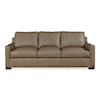 Century Leather Stone Leather Sofa