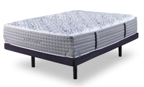 Raeburn Twin Long Firm Mattress Set-Low